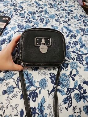 Rosetti Black Crossbody Mini Bag